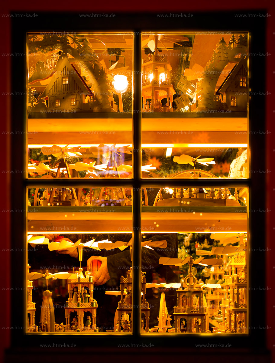 weihnachtliches Schaufenster