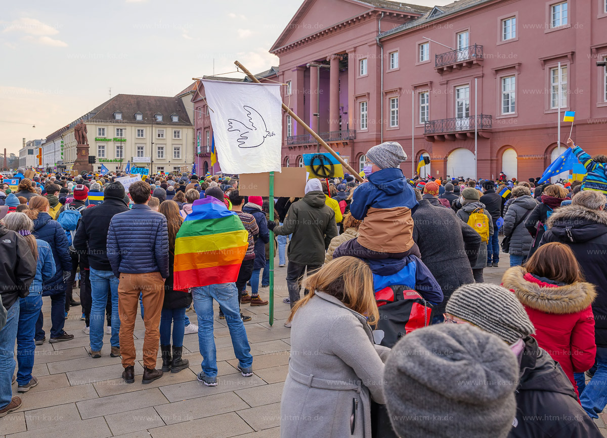 Ukraine Solidarität Demo KA 220306